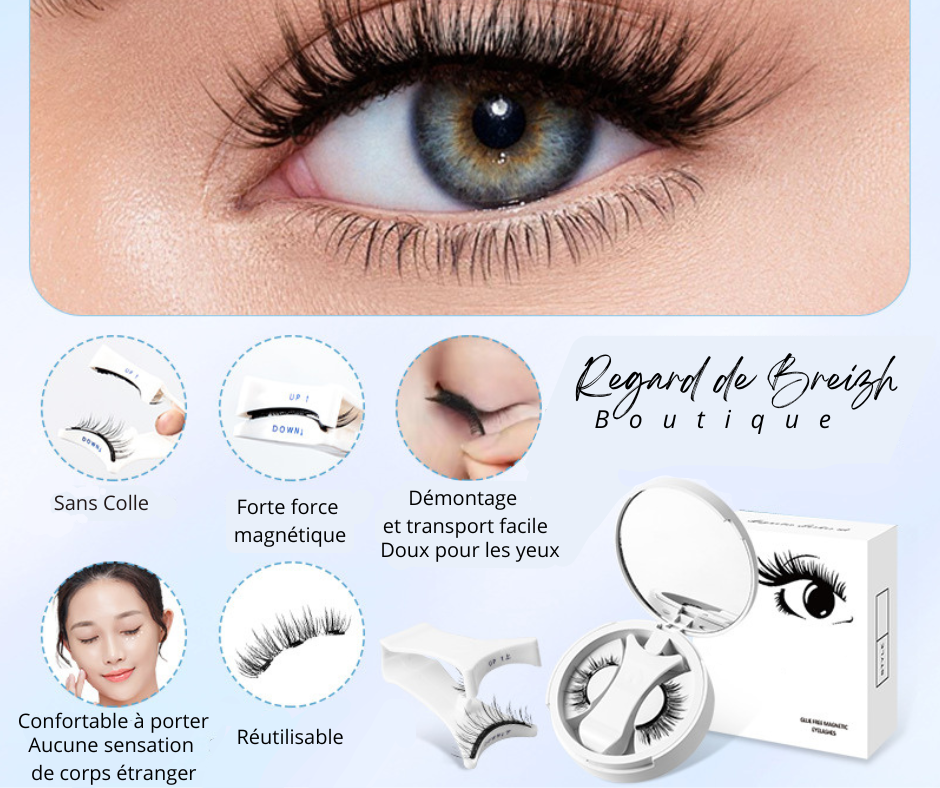 Faux Cils Magnétiques - sans colle